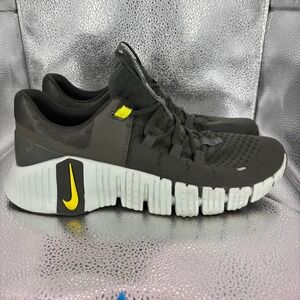 Nike Free Metcon 5 Mens Training Shoes Olive Green Yellow DV3949-300 Size 11